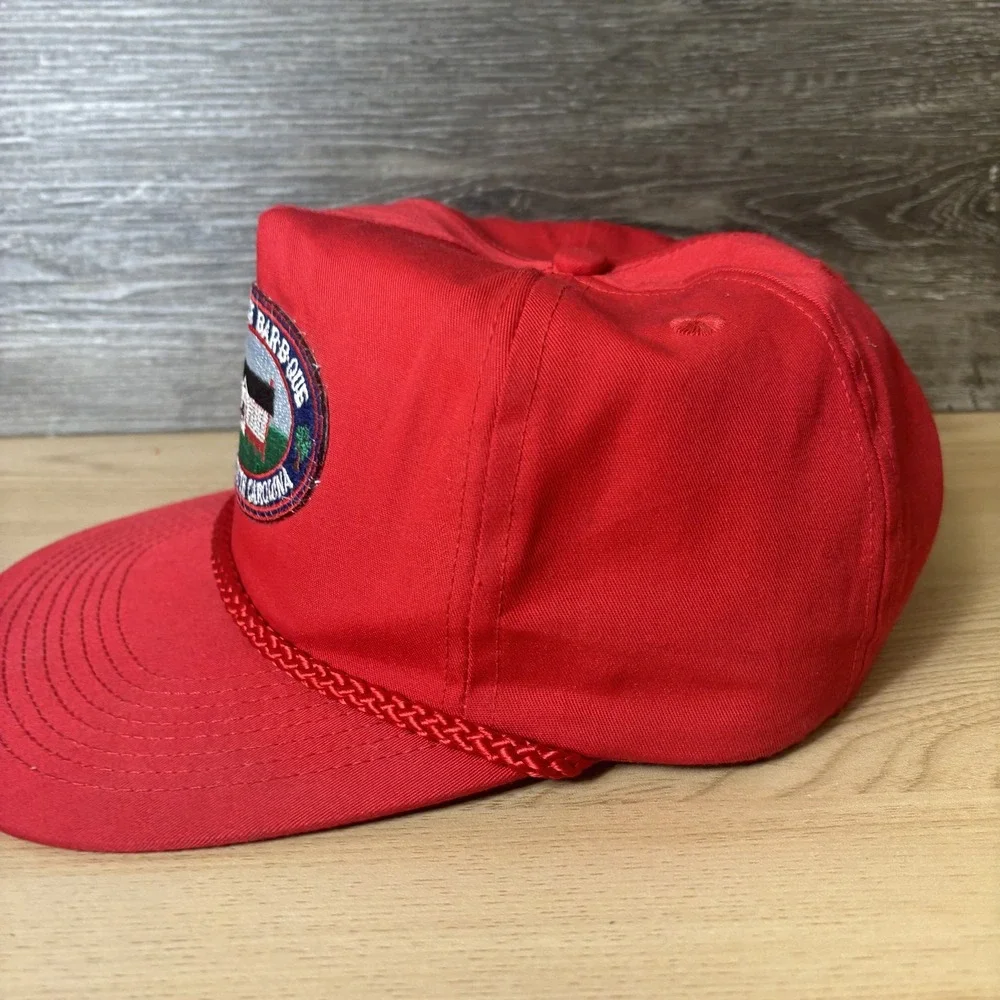 Vintage Schoolhouse BarBQue Hat Snap Back Restaurant BBQ Scranton South Carolina